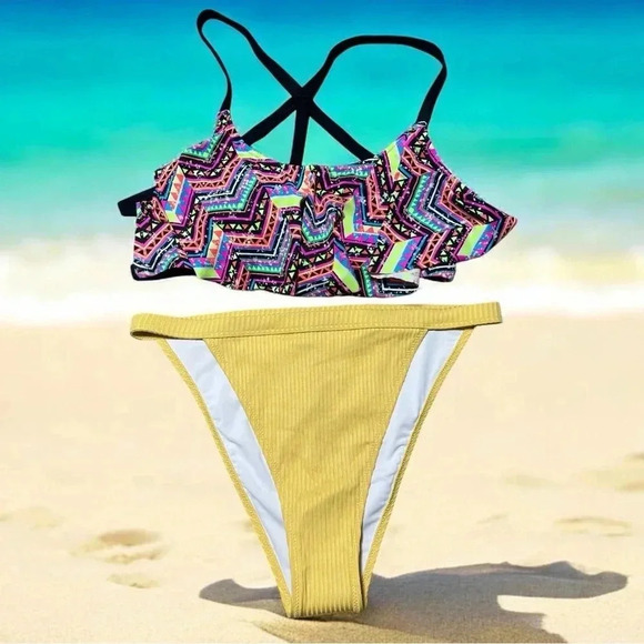 Victoria Secret Pink 2 Pc Bikini Set - Picture 1 of 13